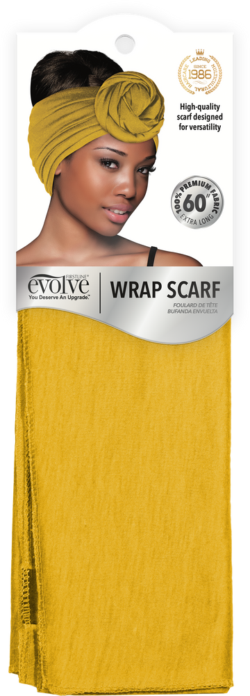 Evolve Wrap Scarf Yellow 312