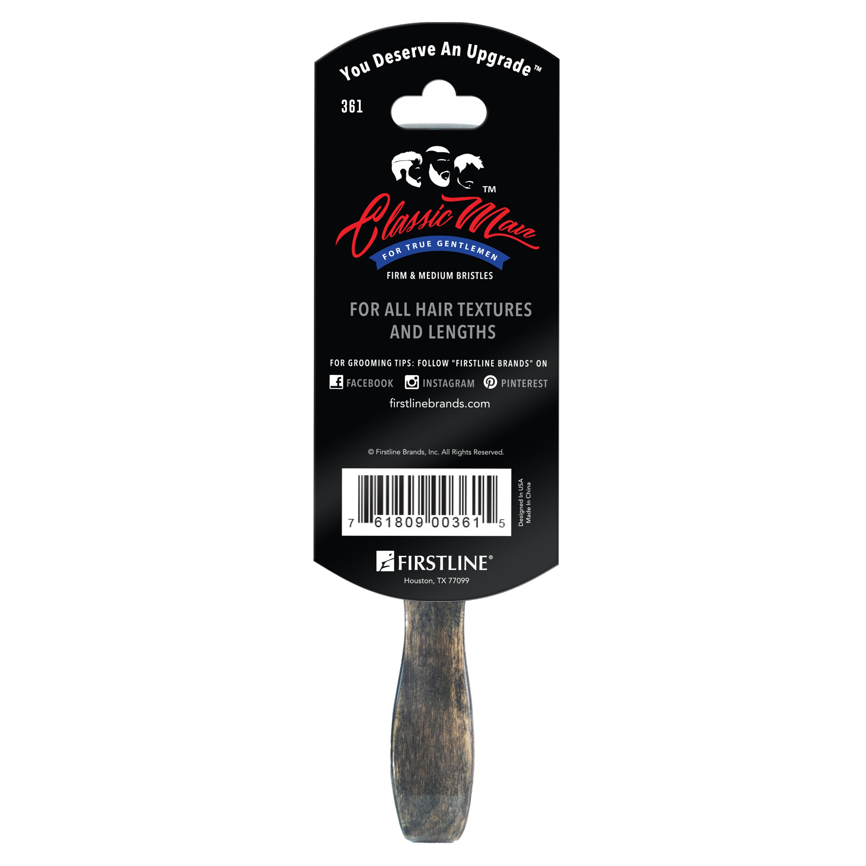 WavEnforcer® Classic Man Double-Sided Brush, 361 – Firstline