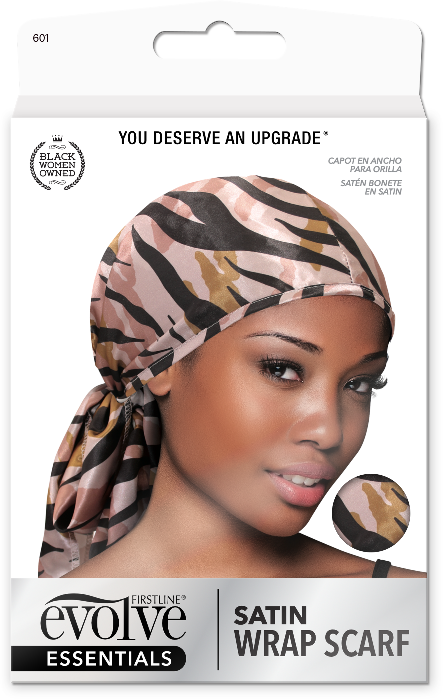Evolve® Satin Safari Wrap Scarf, 601 – Firstline Brands