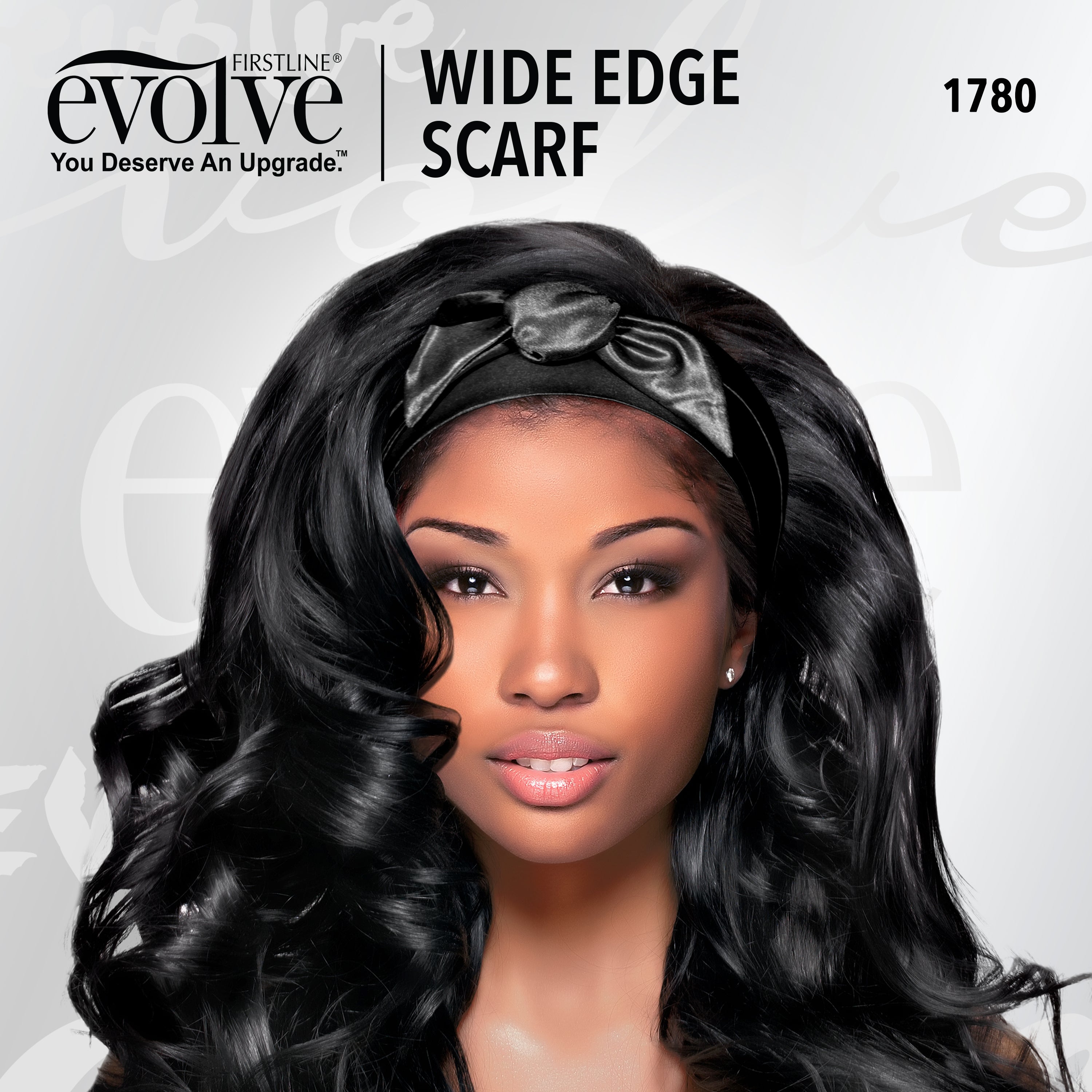 Wide Edge Scarf Black 1780 Firstline Brands