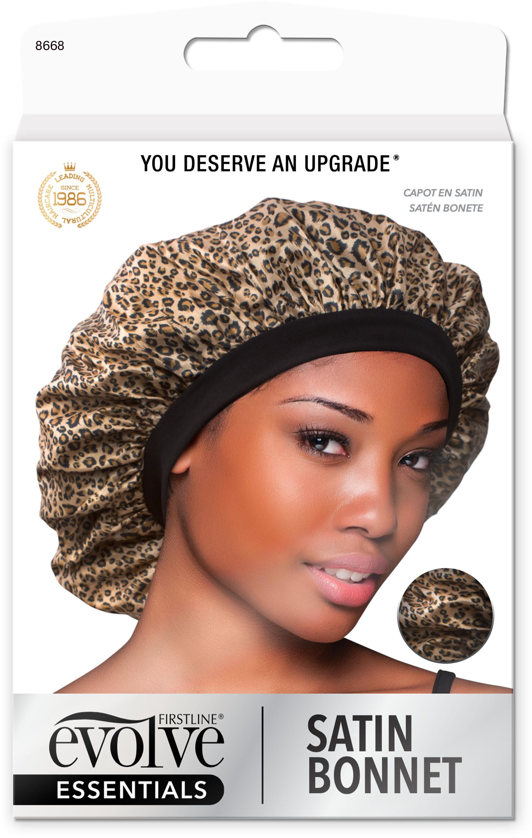 Evolve® Satin Bonnet, Safari 8668 – Firstline Brands