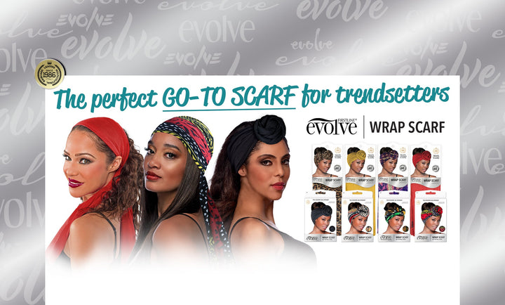 IT’S A WRAP! Show stopping Style with the Evolve Wrap Scarf