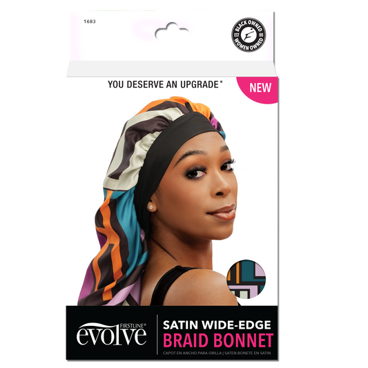 Satin Braid Bonnet Royalty - 1683