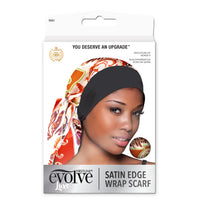 Hair Drying Frizz Free Evolve Hair Wrap Evolve® Satin Edge Scarf