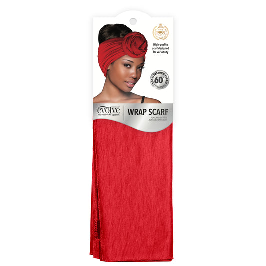 Wrap Scarf - Red - 313