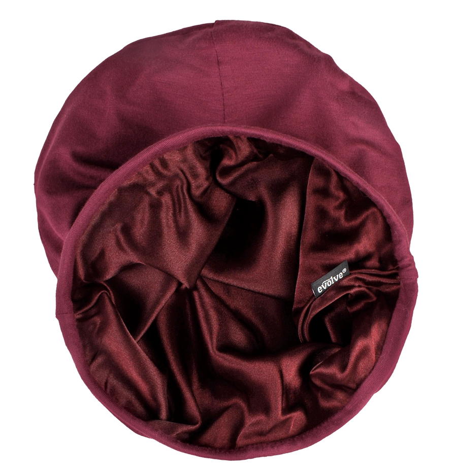 Evolve® Satin Soc Large, Maroon 1429