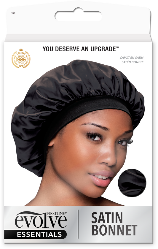 Satin Bonnet - Midnight - 661