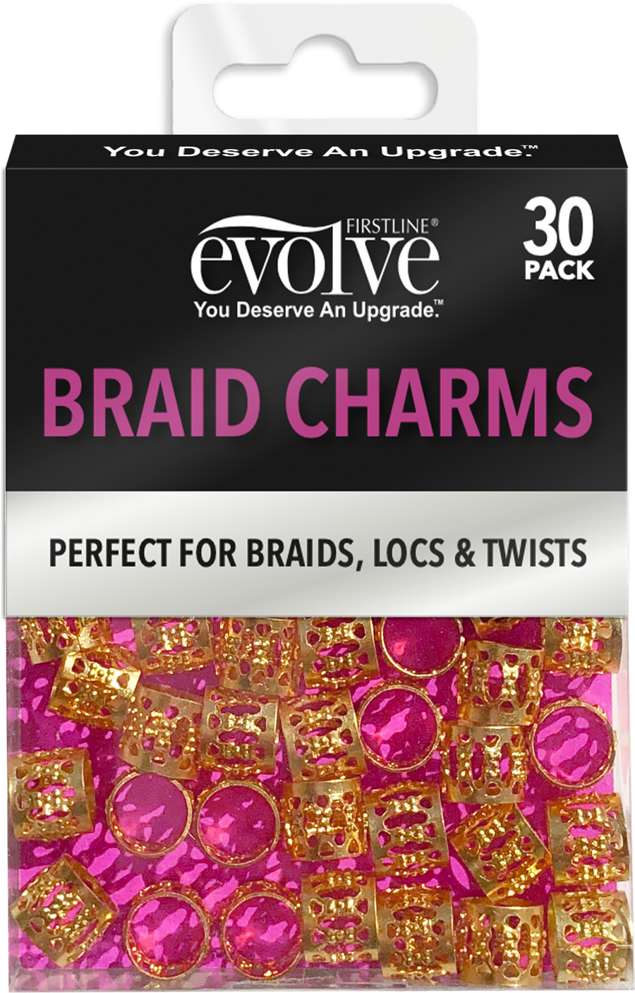 Braid Charms Gold