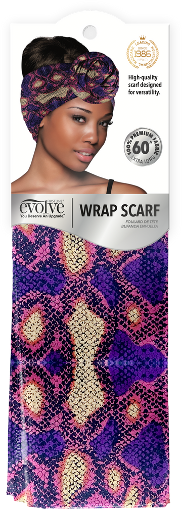 Wrap Scarf Snakeskin 309