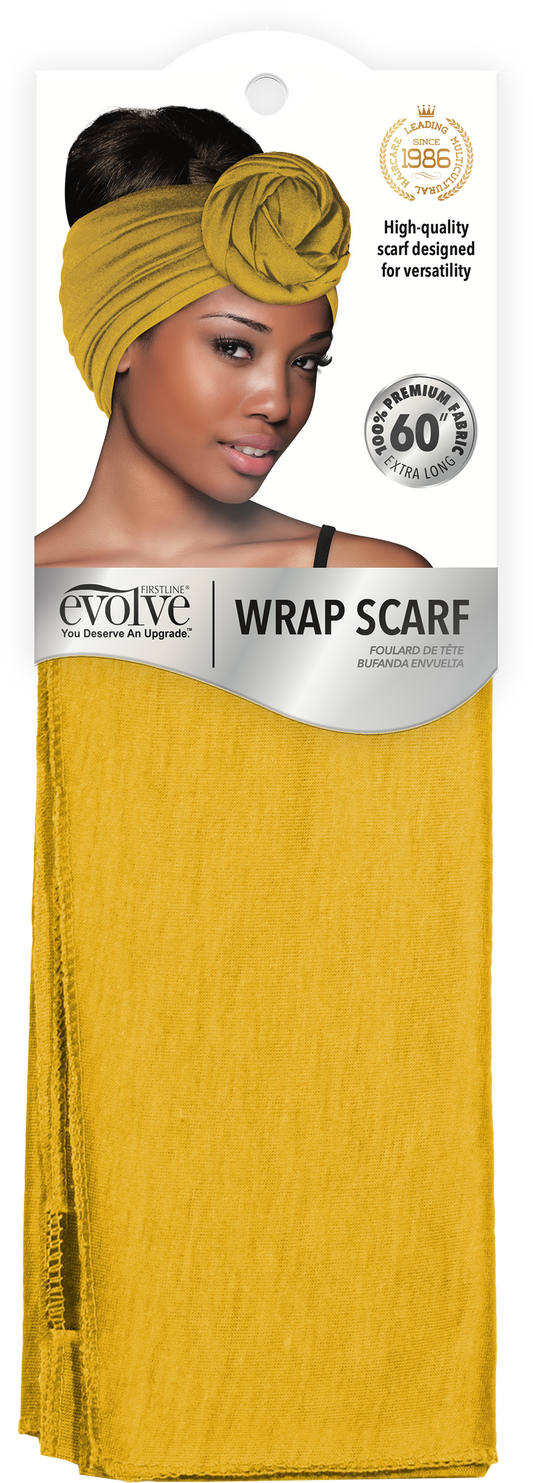 Wrap Scarf - Yellow - 312