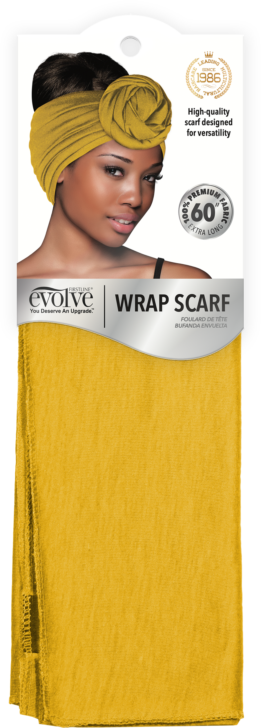 Evolve Wrap Scarf Yellow 312