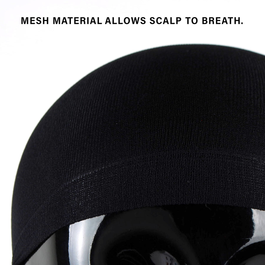 Evolve® Wig Cap 2-Pack, Black 330