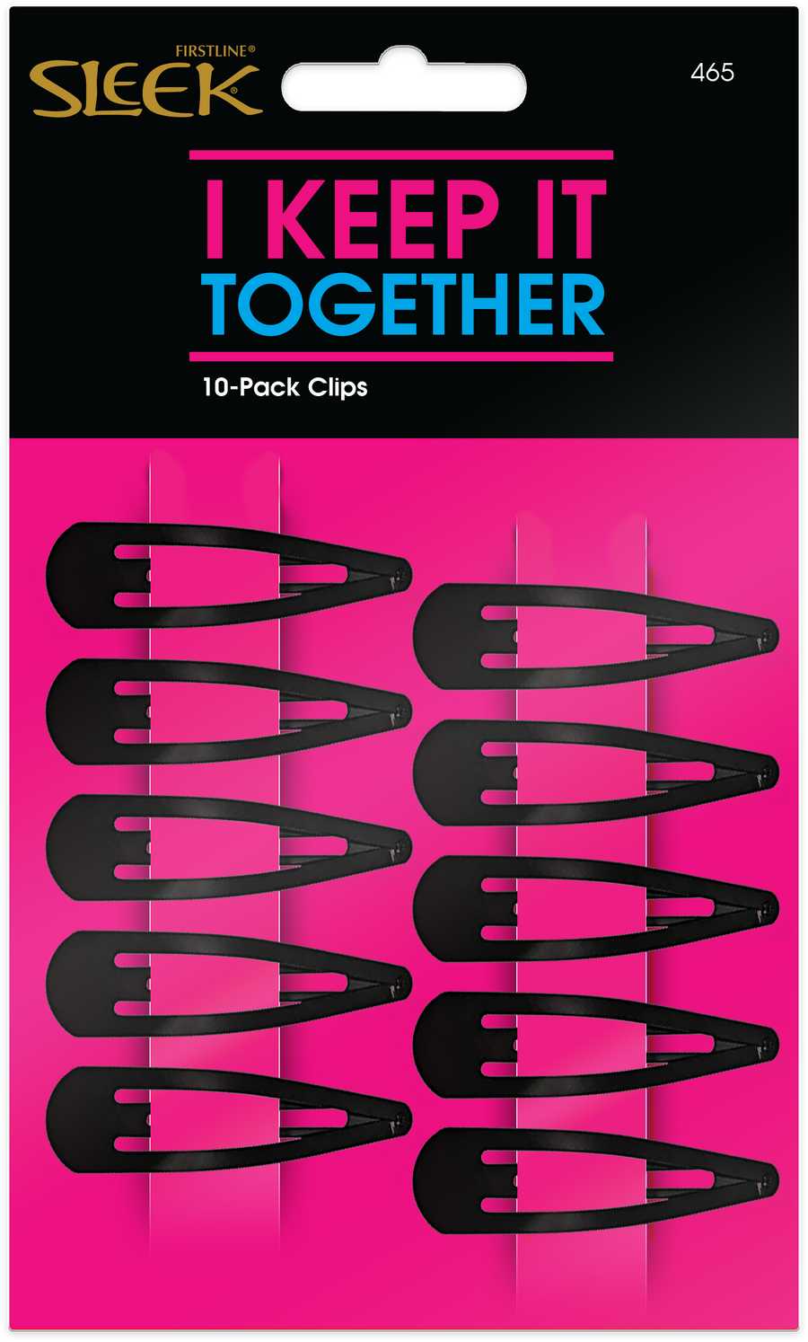 Sleek 10-Pack Clips