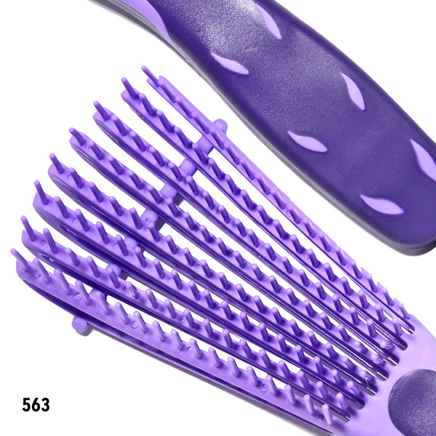 Wide Flow-Thru Detangler