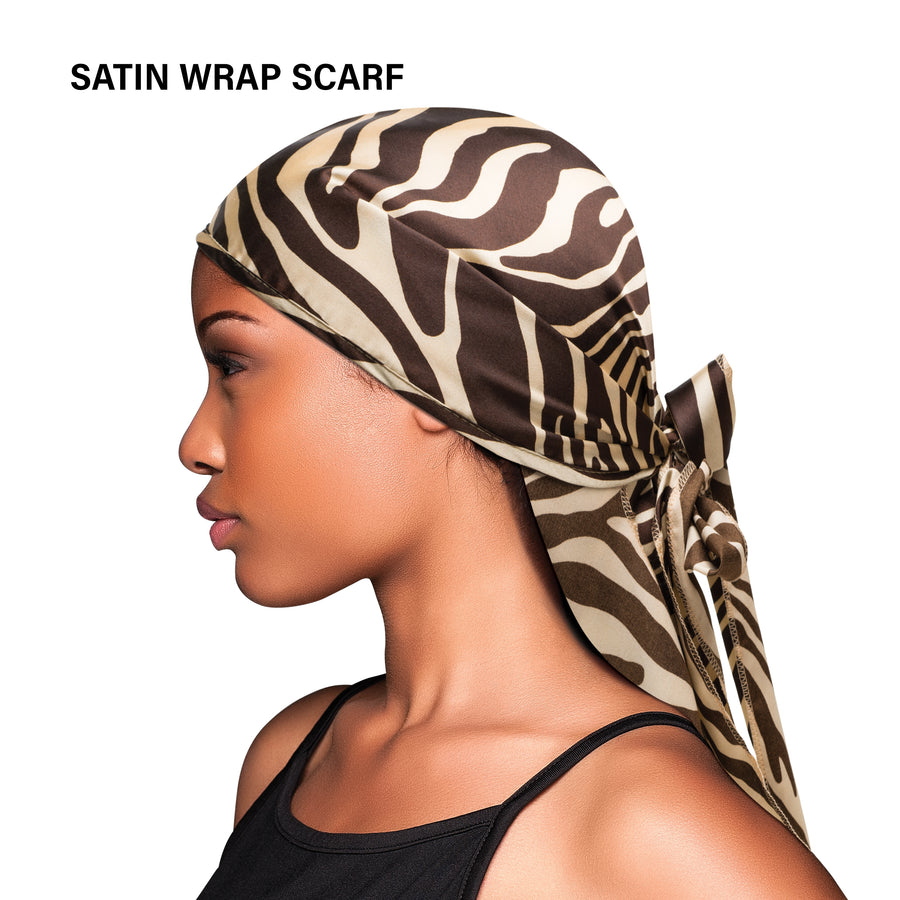 Evolve® Satin Safari Wrap Scarf, 601