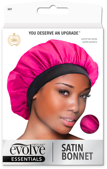 Satin Bonnet Fuchsia 667