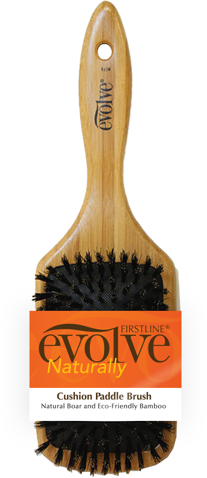 Evolve Naturally Cushion Paddle Bamboo 673