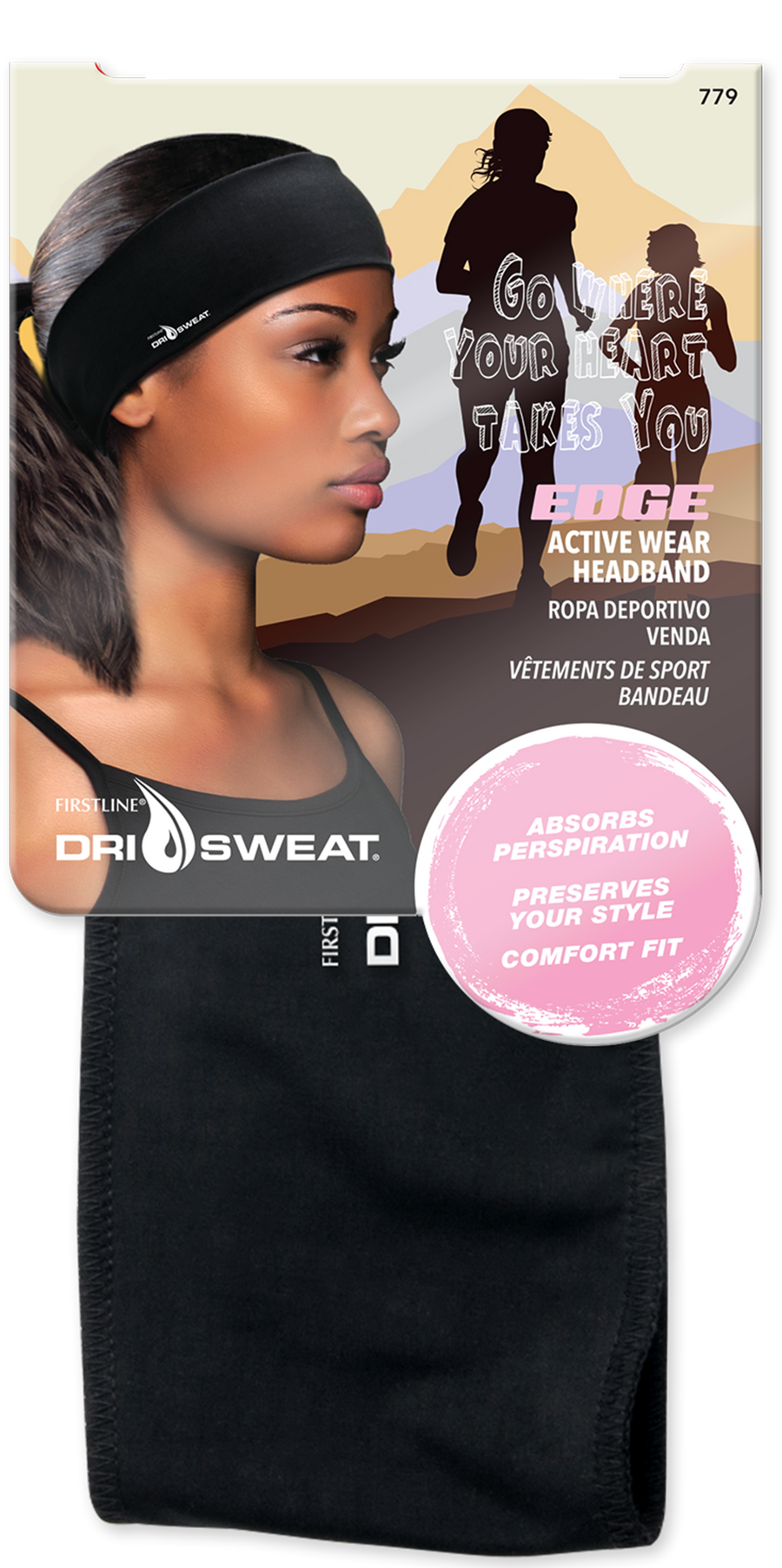 Dri Sweat® Edge Women's Headband, 779