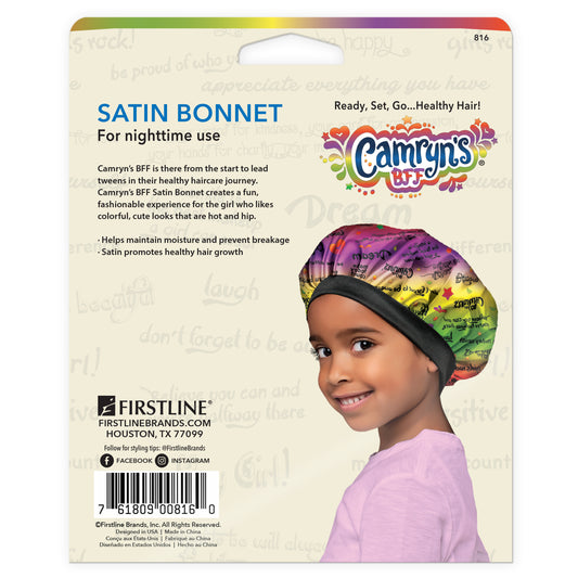 Satin Bonnet - Assorted Prints - 816