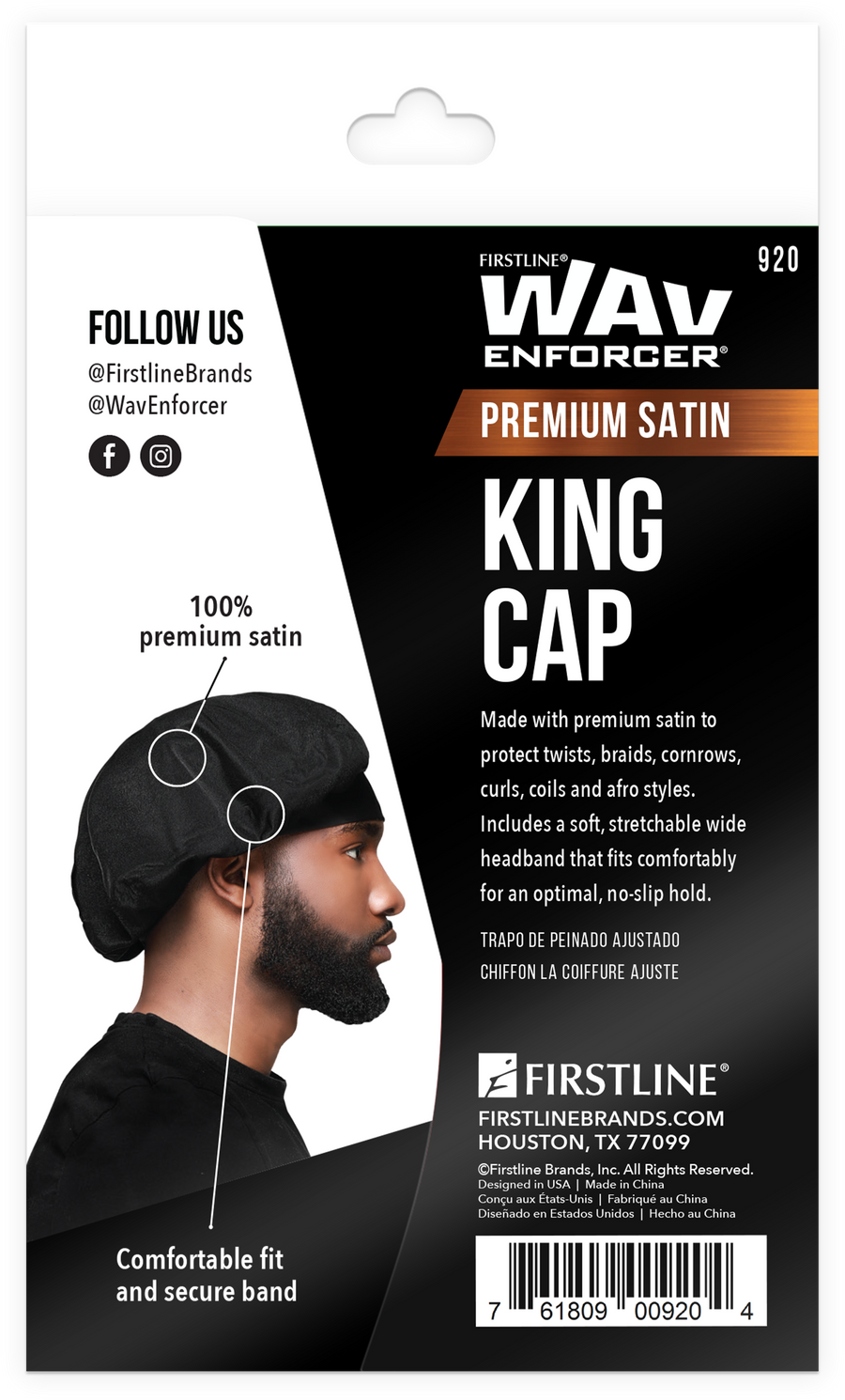 WavEnforcer King Cap, Black 920