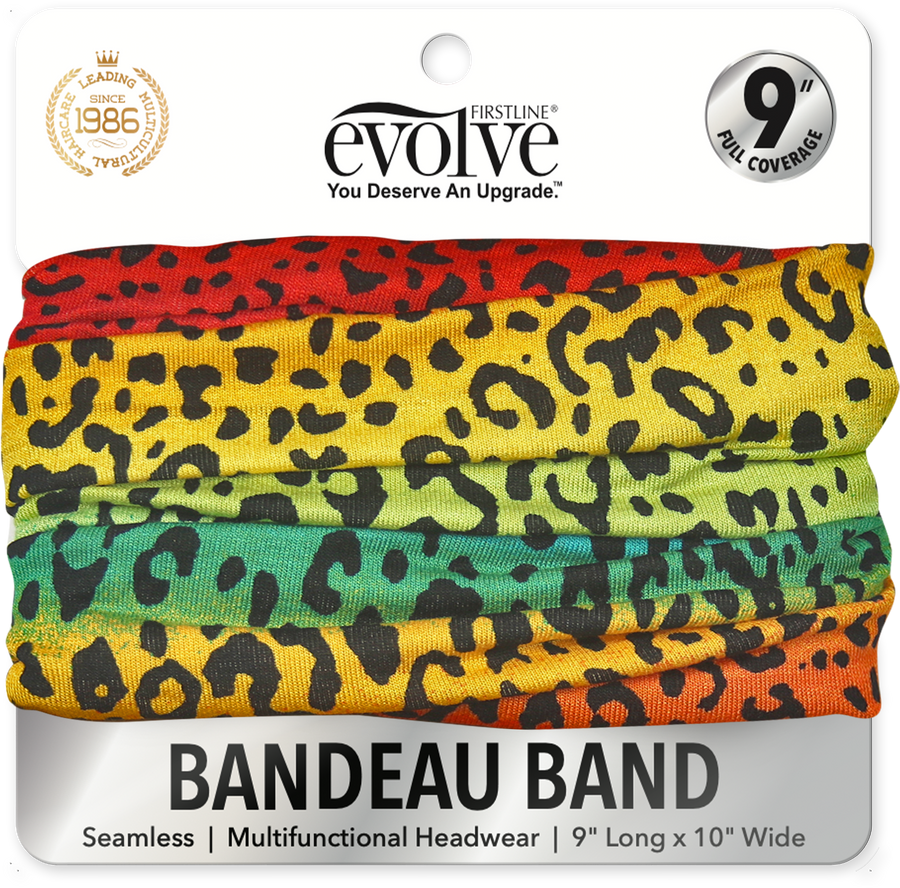 Evolve® Bandeau Band Multicolor, Leopard Print 1120