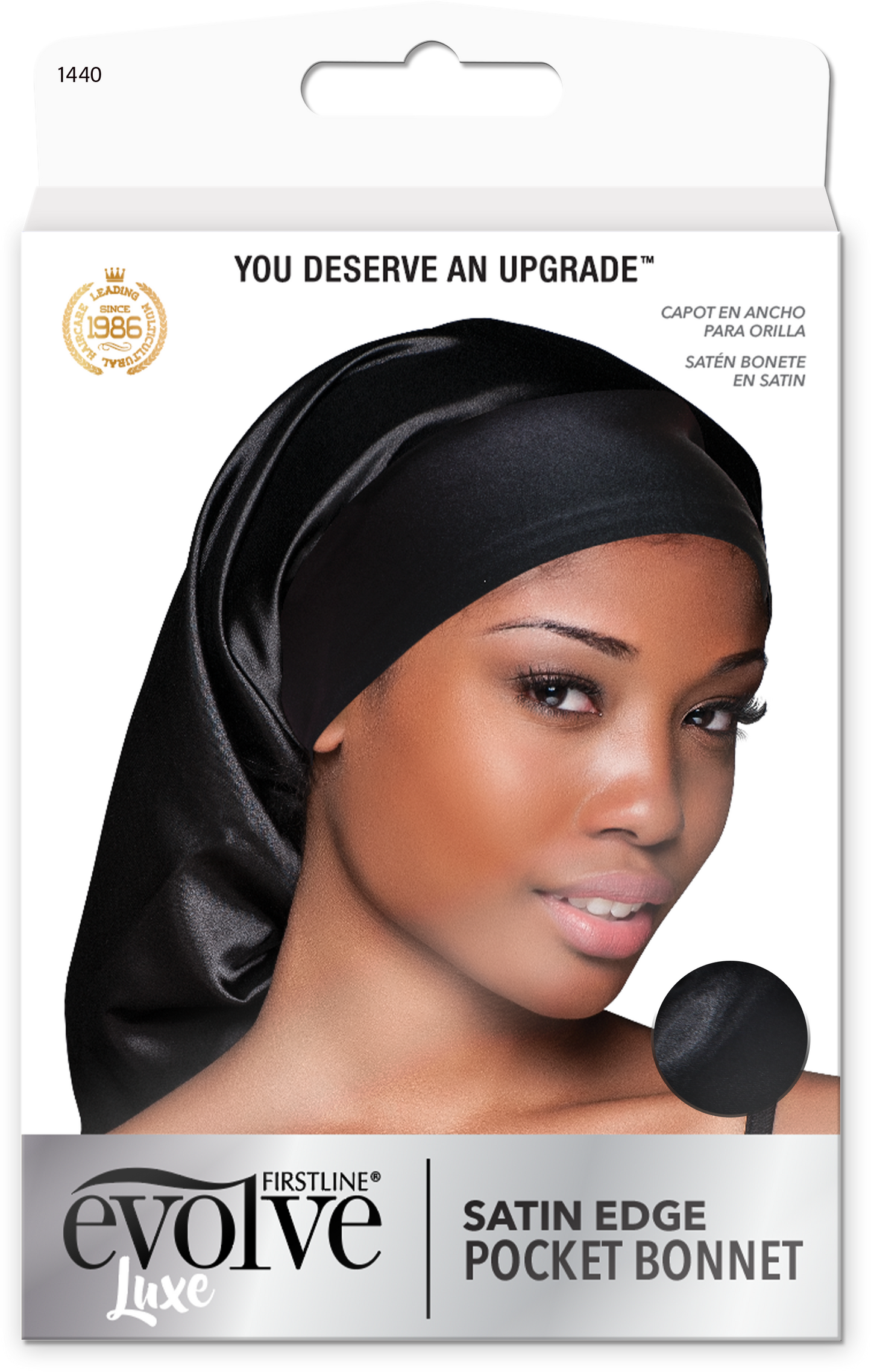 Evolve®Satin Edge Pocket Bonnet, 1440