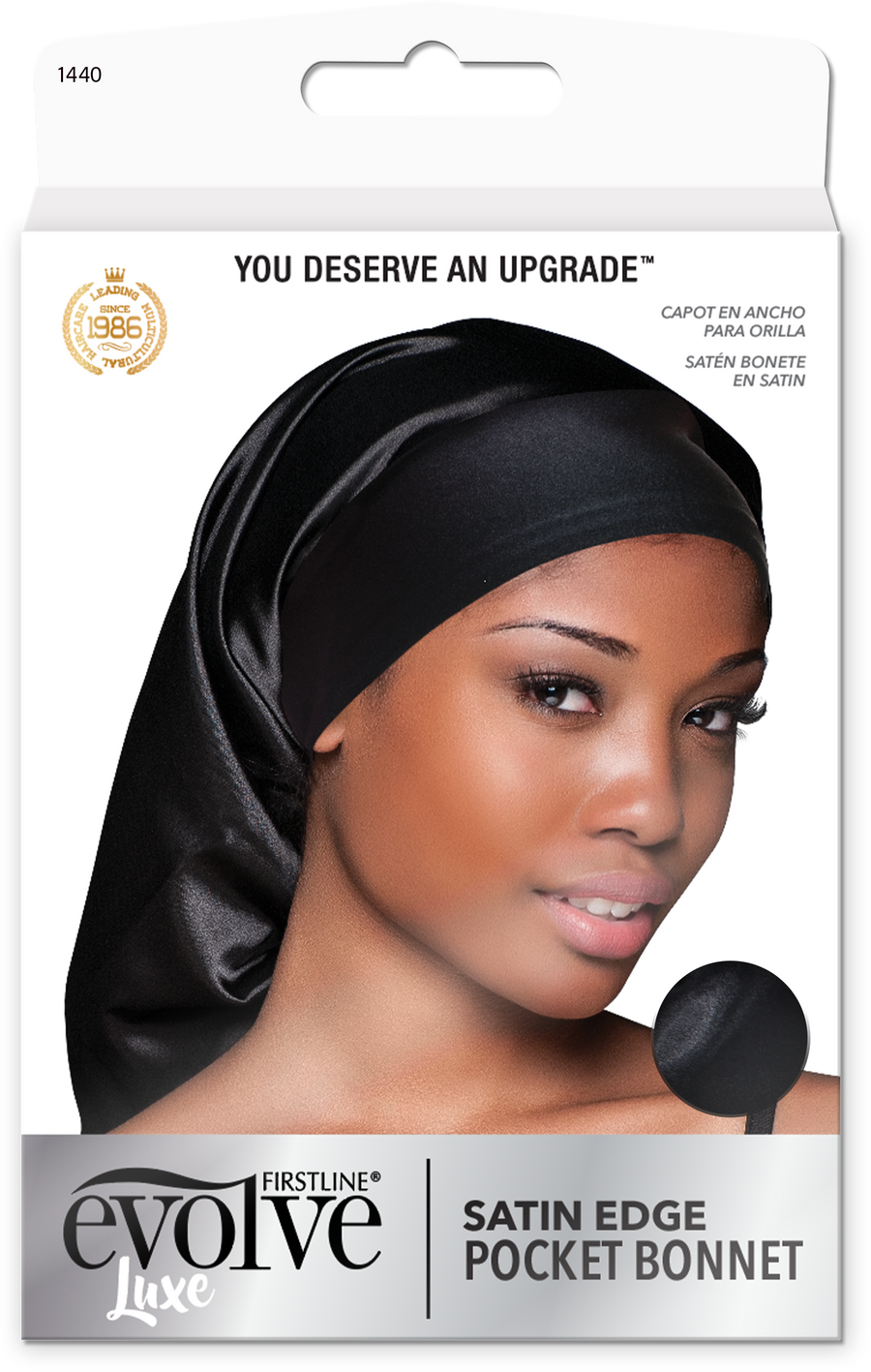 Evolve®Satin Edge Pocket Bonnet, 1440