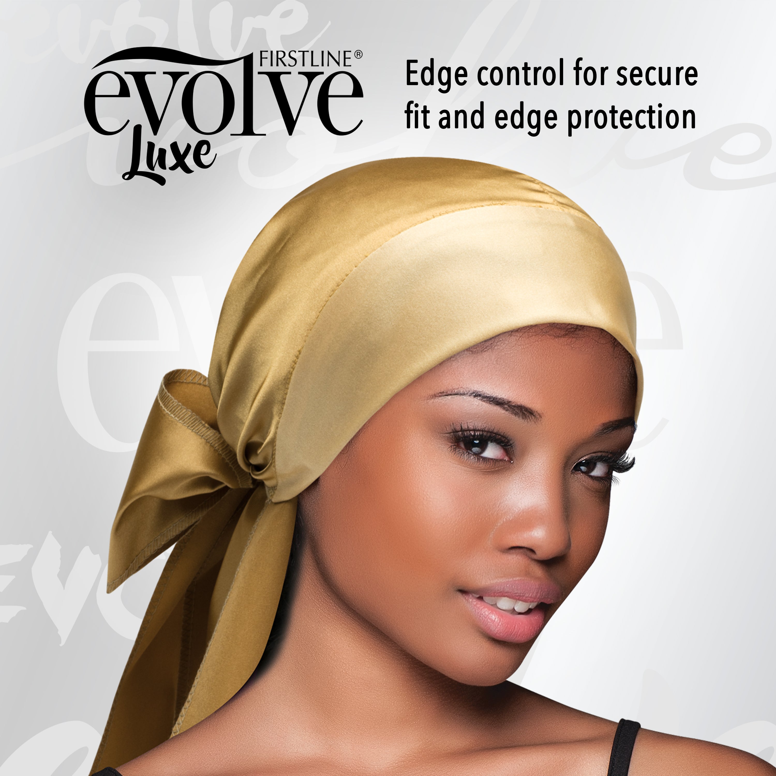 Evolve® Satin Edge Wrap Scarf, Champagne 1770 – Firstline Brands