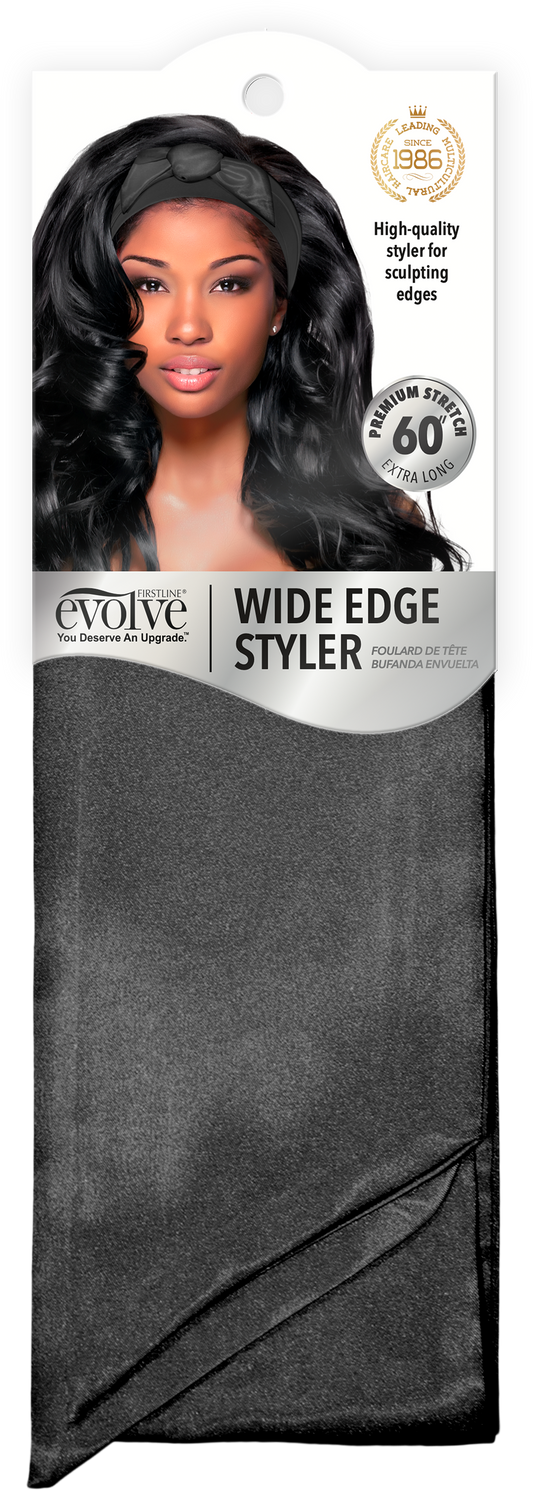 Wide Edge Styler Black - 1778