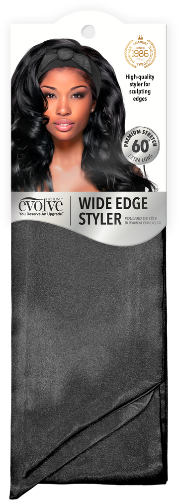 Evolve Wide Edge Styler Black 1778