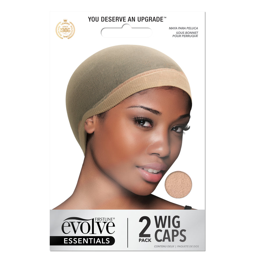 Evolve® Wig Cap 2-Pack, Neutral 3307