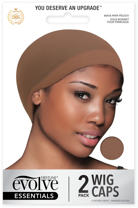 Wig Cap 2-Pack, Light Brown - 3309