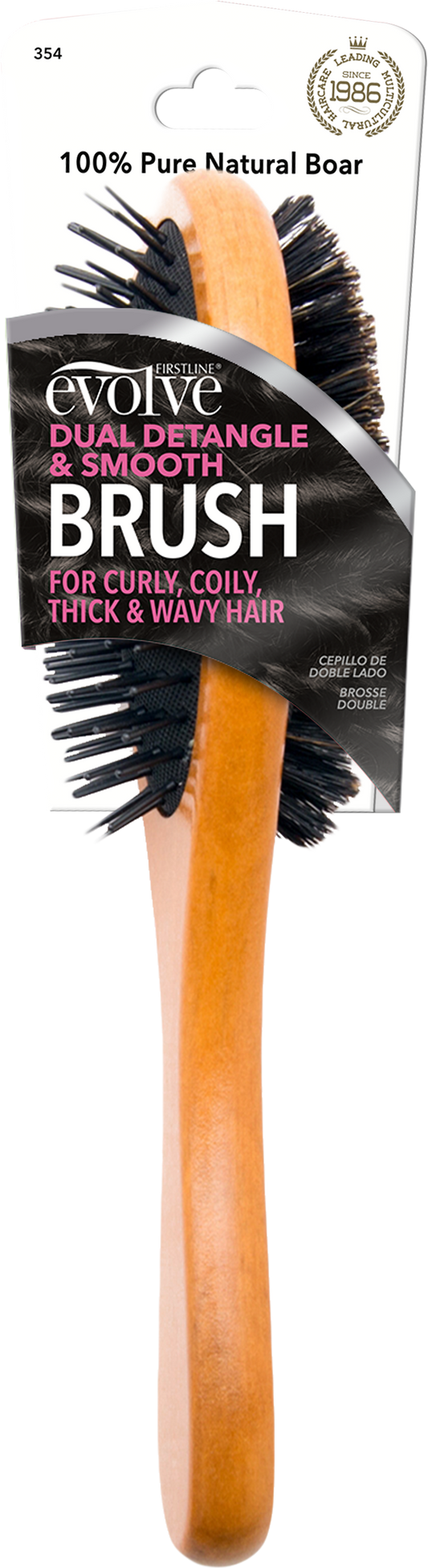 Dual Detangle & Smooth Brush - 354