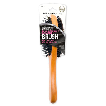Evolve® Dual Detangle & Smooth Brush, 354