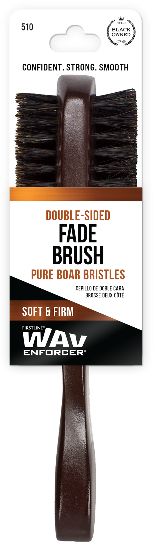 WavEnforcer® Double-Sided Men's Fade Brush, 510
