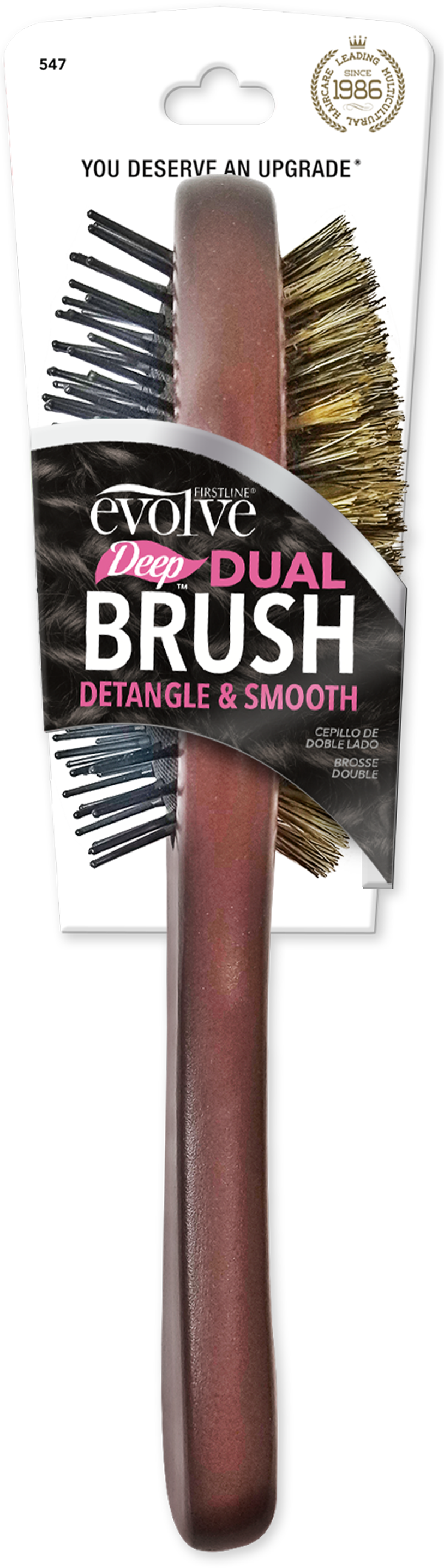 Evolve® Deep Dual Detangle & Smooth Brush, 547