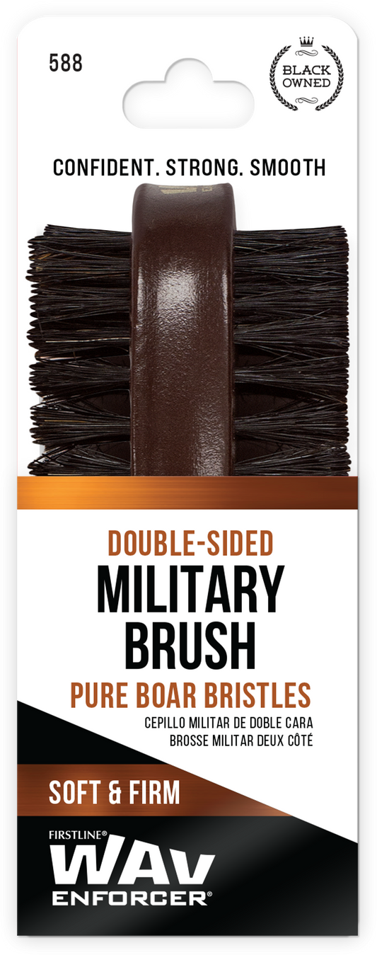 Double-Sided Military Brush - 588