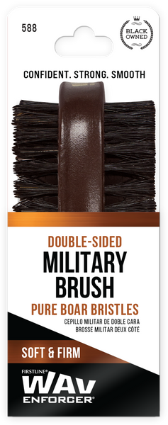 WavEnforcer® Double-Sided Military Brush, 588 – Firstline Brands