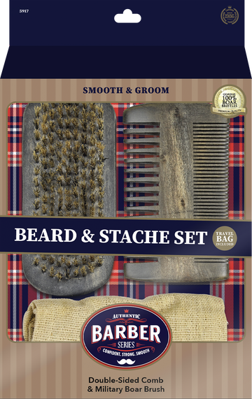 WavEnforcer Barber Series Beard & Stache Set 5917