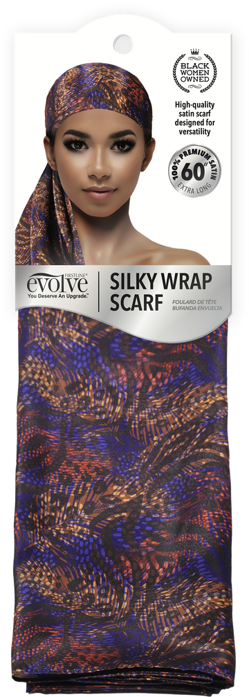 Evolve® Silky Wrap Scarf, Tribal 6611