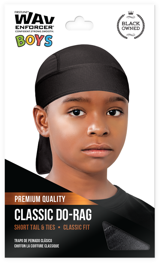 Do-Rag for Boys - Black - 803