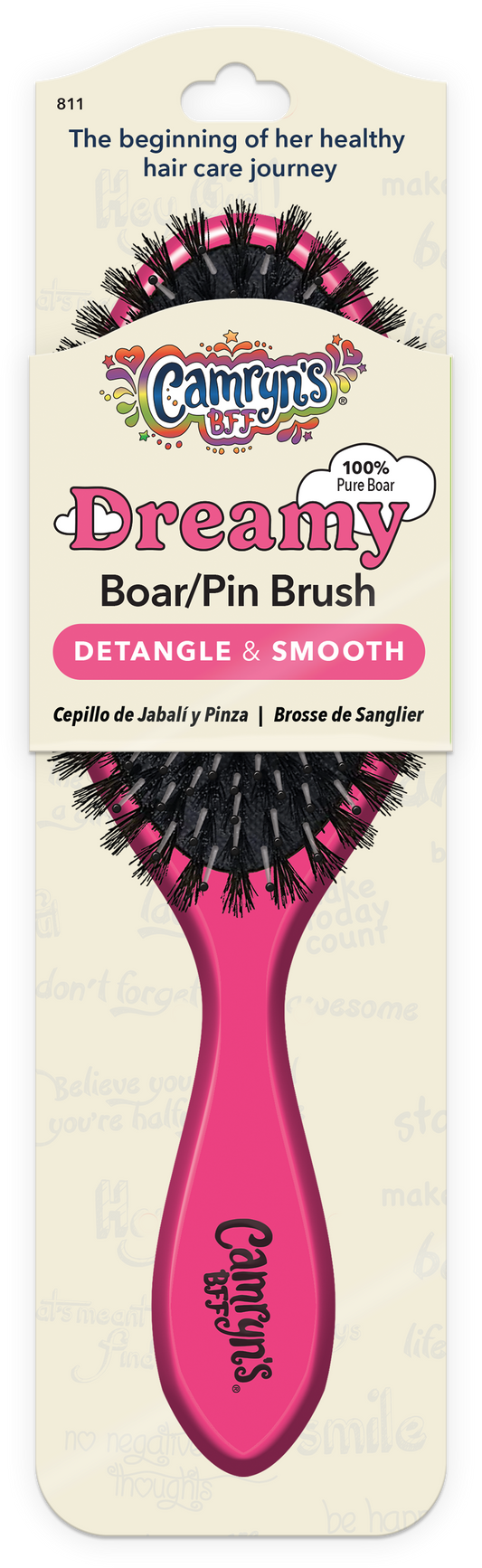 Dreamy Finishing Boar / Pin Brush - 811