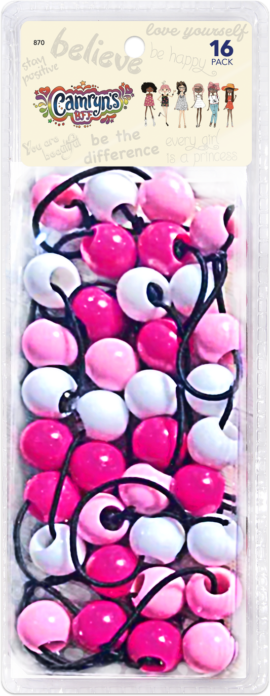 Ponytail Holders / 16-Pack - Assorted - 870