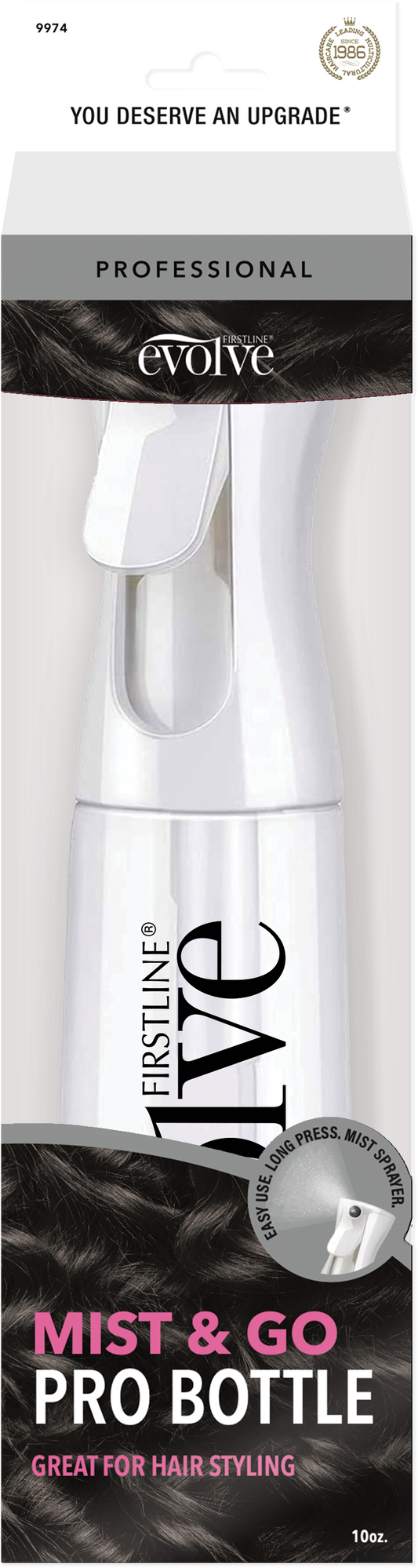 Mist & Go Pro Spray Bottle / 10oz. - White - 9974
