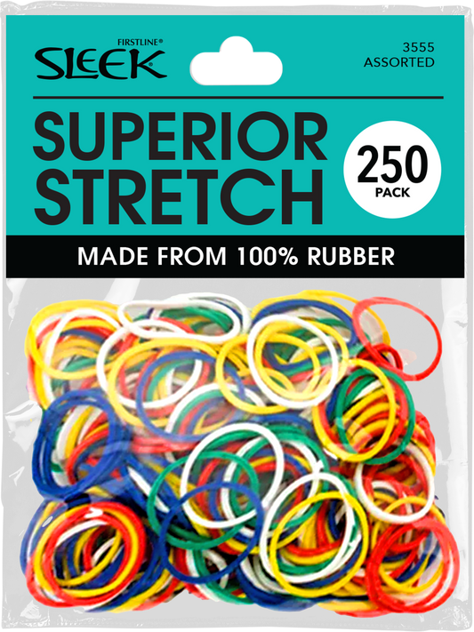 Rubber Bands / 500-Pack - Black - 3555