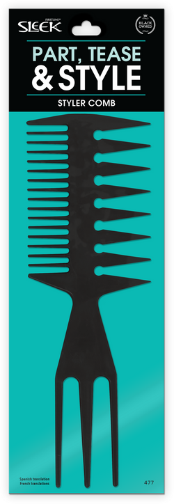 3-in-1 Styler Comb - 477