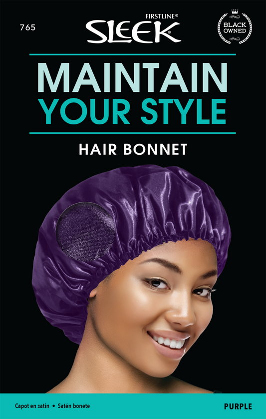 Hair Bonnet - Purple - 765