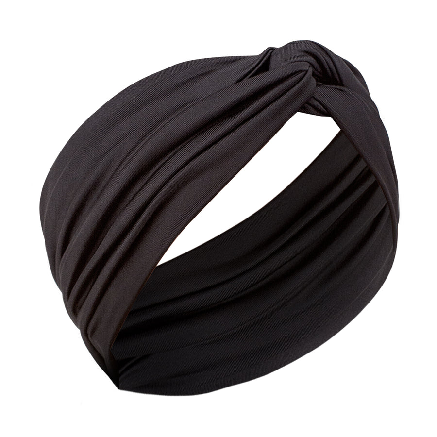 Evolve® Silky Wide Infinity Band, Black 1111