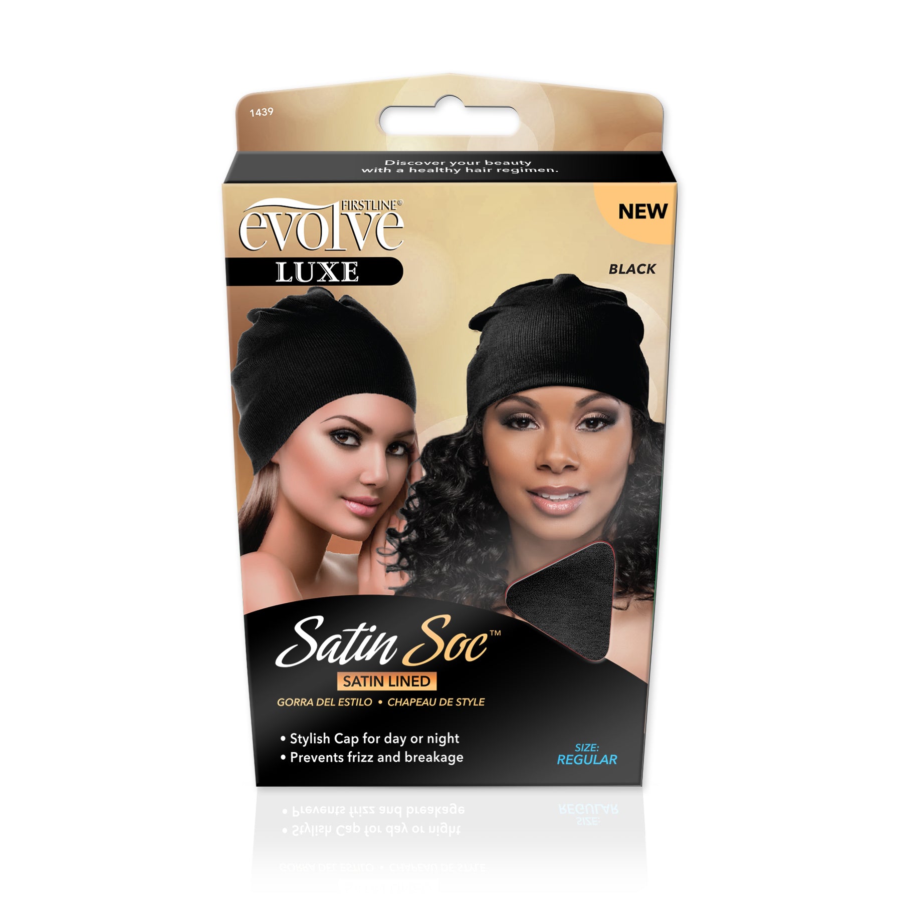 Evolve® Satin Soc, Black 1439 – Firstline Brands
