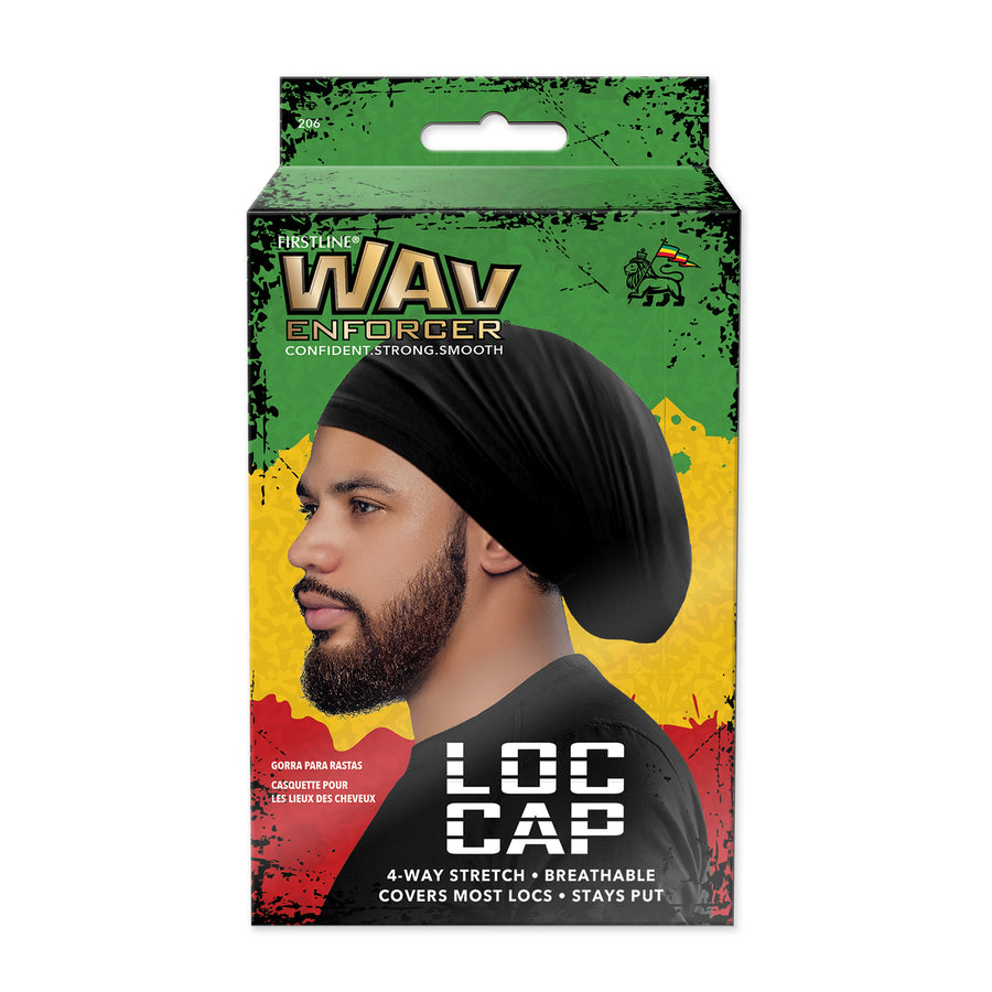 front of WavEnforcer Loc Cap packaging